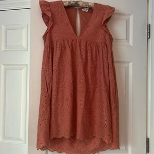 Adorable eyelet dress bought at a boutique in Vail.